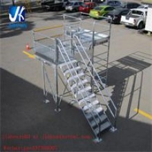 Structural steel fabrication prefabricated steel staircase working platform
