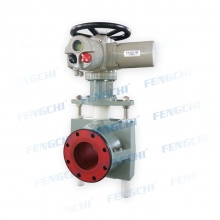 Pinch Valves equipped with Electromechanical Actuator