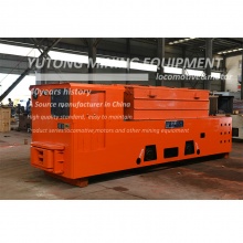 12 Ton Underground Battery Electric Locomotive for Copper Mine