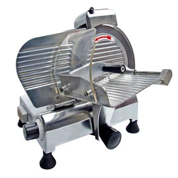 Sleek design commercial electric frozen Meat Slicer with aluminum handle