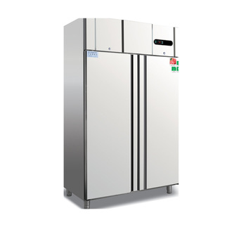 Large Capacity Upright Double door deep refrigerator freezer for sale