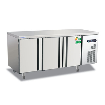 New Design Commercial Stainless Steel 3 Doors Bar undercounter refrigerator