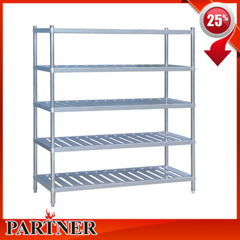 Best Selling Commercial Kitchen 2 Layers Stainless Steel Wall Shelf
