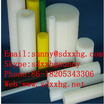 UHMW PE1000 Plastic Rod/Anti-static Wear Resistance Bar/HDPE Round Bar