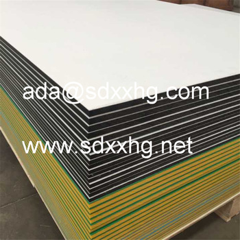 layer pad two colored plastic sheet price with factory direct sale