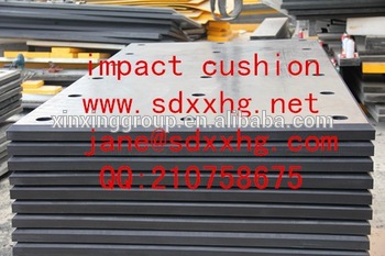 Chinese supplier Yellow impact resistant UHMWPE/HDPE wall dock bumper