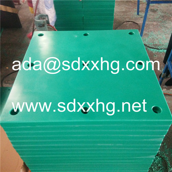 plastic dock fender plastic marine fender pad piling fenders