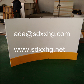 Rink boards Hockey pads hockey baseboard plastic skirting