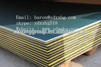 HDPE sheet in extruded technique, sandwich HDPE sheet in three layers for lock application