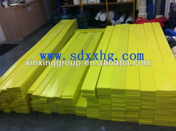 UHMW track pad Wear Strips