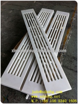 Best quality of UHMW-PE Suction box cover / UHMW Dewatering plates