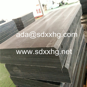 UHMW PE plastic flat blocks bearing blocks recycled plastic blocks
