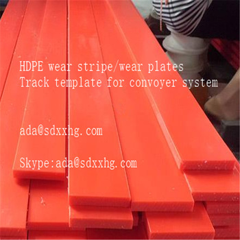 recycled plastic strips UHMWPE engineering block flat plastic strips