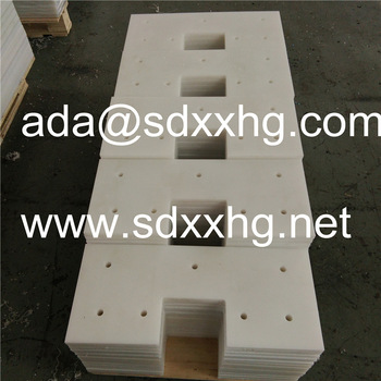 UHMWPE Drag conveyor - U type UHMWPE flight UHMWPE chain spacers FOR CONVEYORS