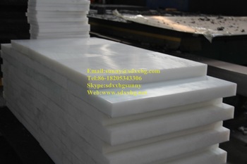 Good Quality Wear Resistant Customized CNC White HDPE Block For Bench