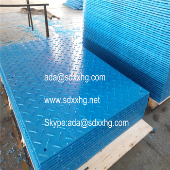 Driveway mats HDPE heavy duty ground protection mat anti-slip temporary road mats