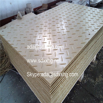 Driveway mats hdpe plastic Bog mats mobile plastic ground mat
