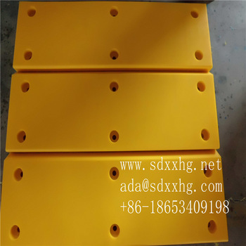 piling fenders Fender face pad UHMW PE Block Fender