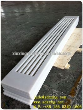 UHMWPE suction box cover for pulp machine