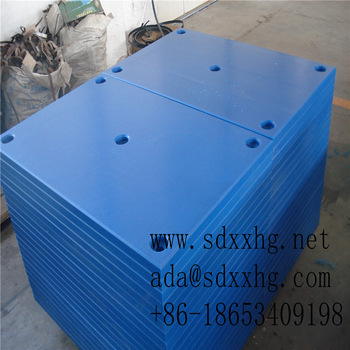 UHMW PE Facing Pad UHMWPE Marine Fender pad