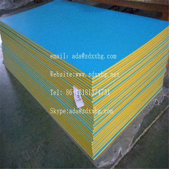 Shandong Ningjin Xinxing double layered hdpe plastic sheet textured sheet