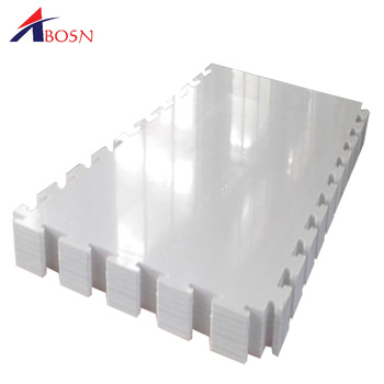 Smooth HDPE high density polyethylene plastic roller skating flooring